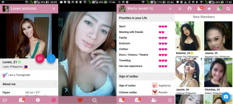 mobile app for LadyboyKisses
